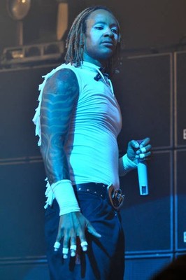 Maxim Reality of The Prodigy performs at Wembley Arena April 16 20- Old Photo 1