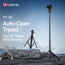 Ulanzi MT-80 Aluminum Tripod Stand Extendable Portable Photo Video Light Stand