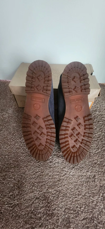 Timberland 男式经典 3 眼 LUG 手工船鞋 正品 A5S38 — 第 4/4 张图片