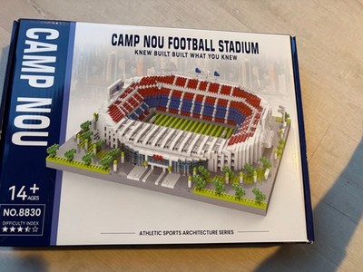 CAMP NOU FOOTBALL STATDIUM  BARCELONA MICRO MINI BUILDING BLOCKS 3038 PCS -8830