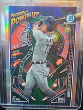 2024 Bowman - Mega Box Chrome Prospect Power-Up Max Clark #PP-12 (RC)
