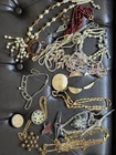 mixed costume jewelry lot vtg/now Rhinestone 21 Pcs 1950/70
