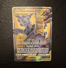 The Pokémon Company Pikachu & Zekrom GX 162/181 Team Up Ultra Rare Holo 240 on eBay