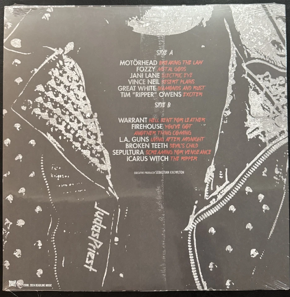 NEW A Tribute to Judas Priest – Hell Bent Forever Silver Vinyl LP Limited to 300 Foto 2 de 2