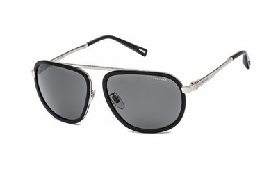 NWT Chopard SCHC31-579W Palladium Aviator 59mm Sunglasses Chopard Aviator 59mm Gold / Brown SCHF79 Italy NEW – Shade  main image 4