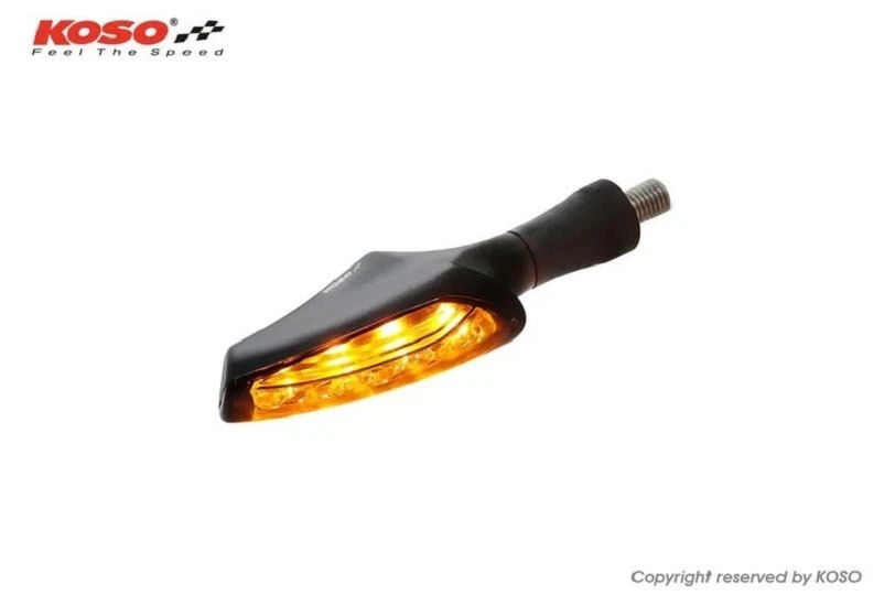 KOSO Led Blinker Z3 paarweise - Schwarz - Bild 3 von 4