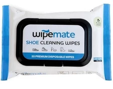 2 pack Wipemate Disposable Sneaker Sole Cleaner, Shoe wipes