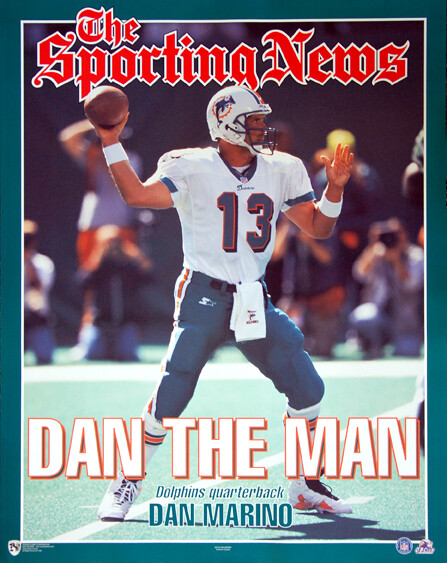 NFL マイアミドルフィンズ　ダン•マリーノ　額付き写真　84/513 NFL マイアミドルフィンズ ダン•マリーノ 額付き写真 84/513 Dan