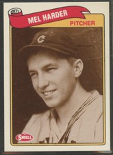1989 Swell Baseball Greats #41 Mel Harder Cleveland Indians