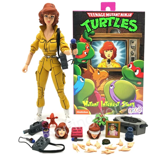 NECA April O'Neil Ultimate Teenage Mutant Ninja Turtles 18 cm große Action-Figur - Picture 3 of 17