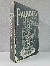 Faux Guide Book- Halloween- Palmistry- Distressed Look- Stash Box Decor