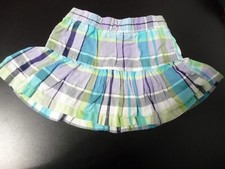 GIRLS SIZE 3T PLAID SKIRT WITH SHORTS ATTACHED UNDERNEATH SKIRT WONDER KIDS