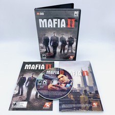 Jeu PC Mafia Complet Avec Manuel Et Carte - Édition Illusion Softworks 2002, Bon état