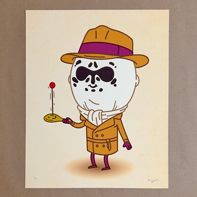 Mike Mitchell RORSCHACH Print PADDLE BALL Just Like Us