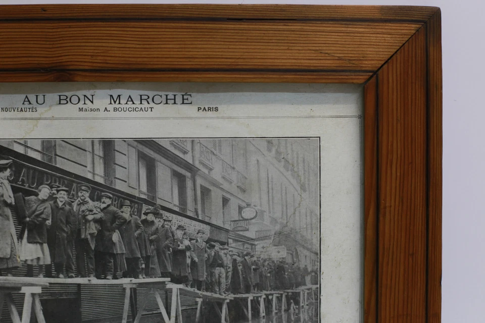 Cadre en bois pich pin à doubles filets - Photo 3/4