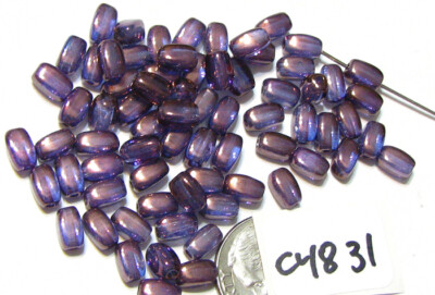 $.99 SALE Czech Glass Rice Beads YOUR CHOICE OF COLORS 6x4mm Lot of 100 (2 of 3)