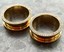 PAIR of Stunning Large CZ Gem Screw Fit Steel Tunnels / Plugs