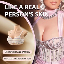 Ami Silicone Breast Forms Breastplate Realistic Fake Boobs Tits for Crossdresser