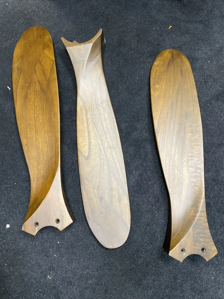 Monte Carlo Fan Company Maverick Ceiling Fan, Brushed Steel/Walnut - 3MAVR60BS - Image 4 of 4