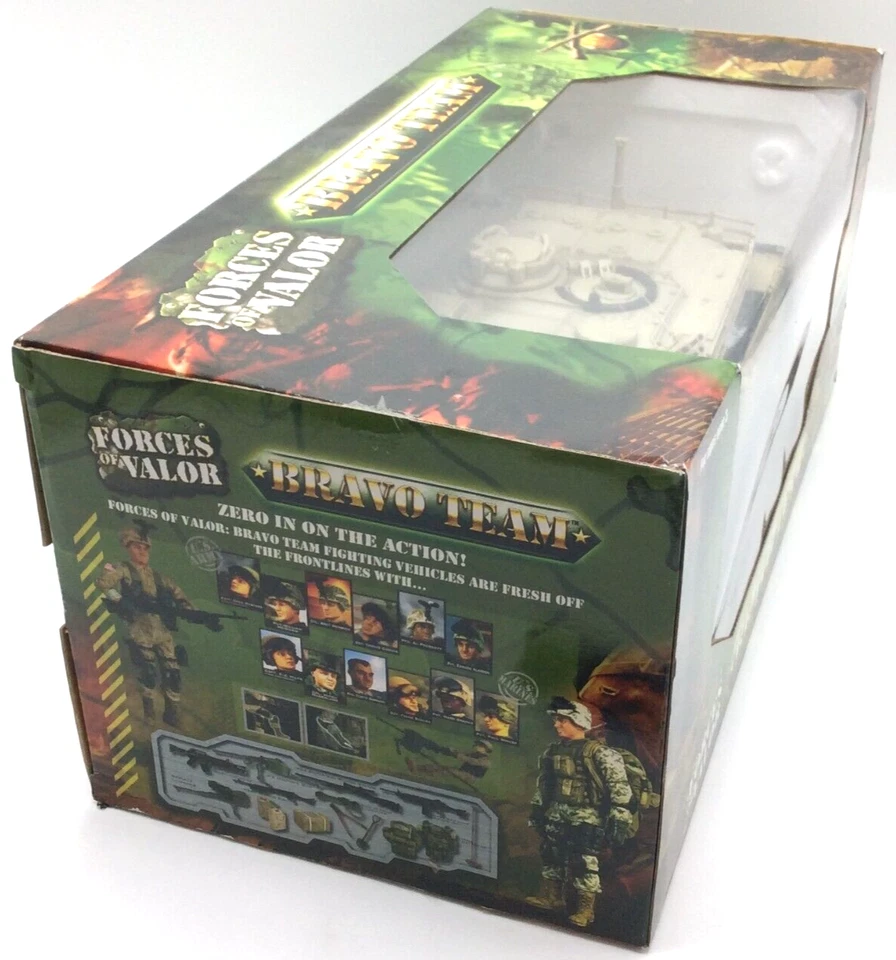 Forces of Valor Bravo Team 1:18 Scale M1A1 Abrams Tank Target exclusive - Image 2 of 4