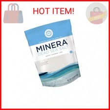 Minera Dead Sea Salt, 100 Pure  Natural, 2 lbs. Fine Grain 0-1.7 mm Bulk Bag