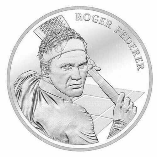 Brand NEW Roger Federer Commemorative Silver Swissmint Coin | eBay