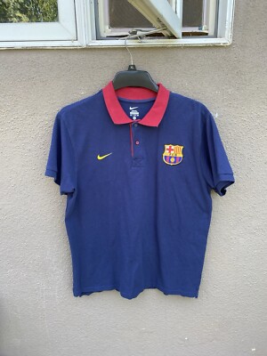 FC Barcelona Nike シャツ Lサイズ 赤青 Nike FC Barcelona Home 20th Anniversary Breathe Stadium Jersey