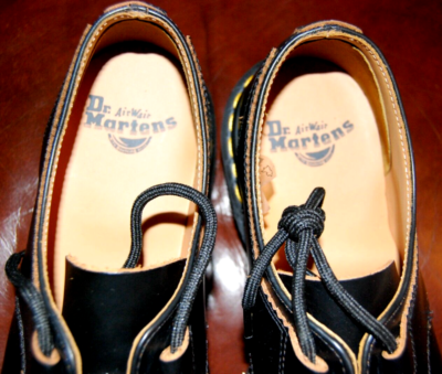 Dr. Martens 1461 Ghillie Smooth Low Top Black Leather Shoes Dr. Martens 1461 Ghillie Smooth Low Top Black Leather Shoes
