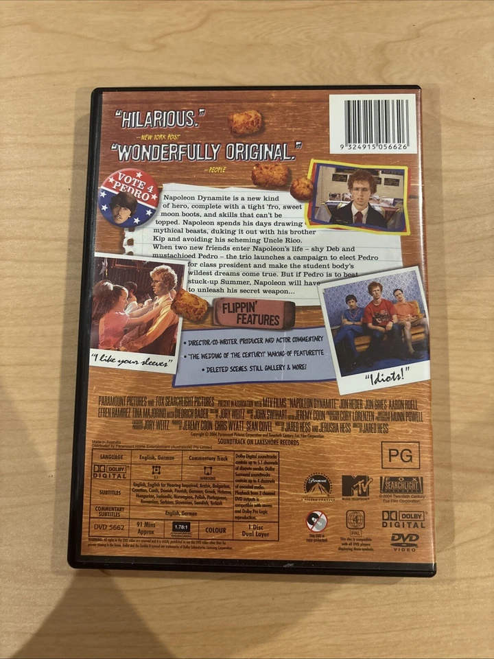 Napoleon Dynamite - DVD - Region 4 - image 2 of 3