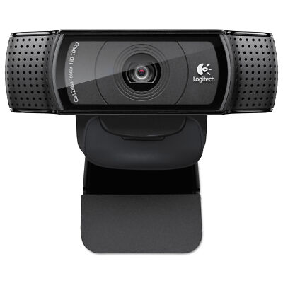 Logitech C920 Hd Pro Webcam (Black) Black