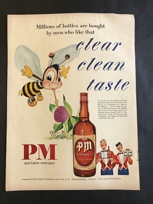 1949 Vintage Ad for PM Blended Whiskey | eBay