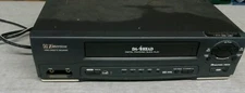 Emerson VCR VHS Video Cassette Player Recorder For Parts or Repair