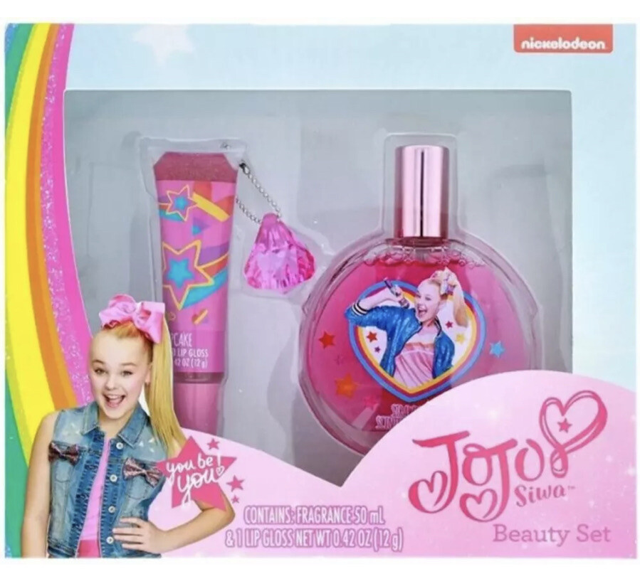 Jojo Siwa Beauty Gift Box with Strawberry Perfume Cupcake Lip