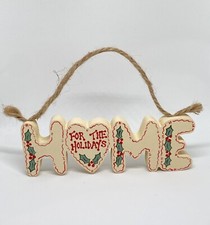 5  x2  HOME Hanger Handmade Wooden Craft 
