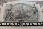 Reading Railroad Co. Stock Certificate 1967 Kool Vignette Art 🎨