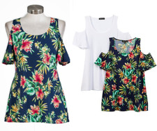 SLINKY BRAND, Print  solid white M 