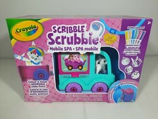 Crayola Scribble Scrubbie Pets Grooming Truck Toy Pet Playset New Ages 3-6 NEW