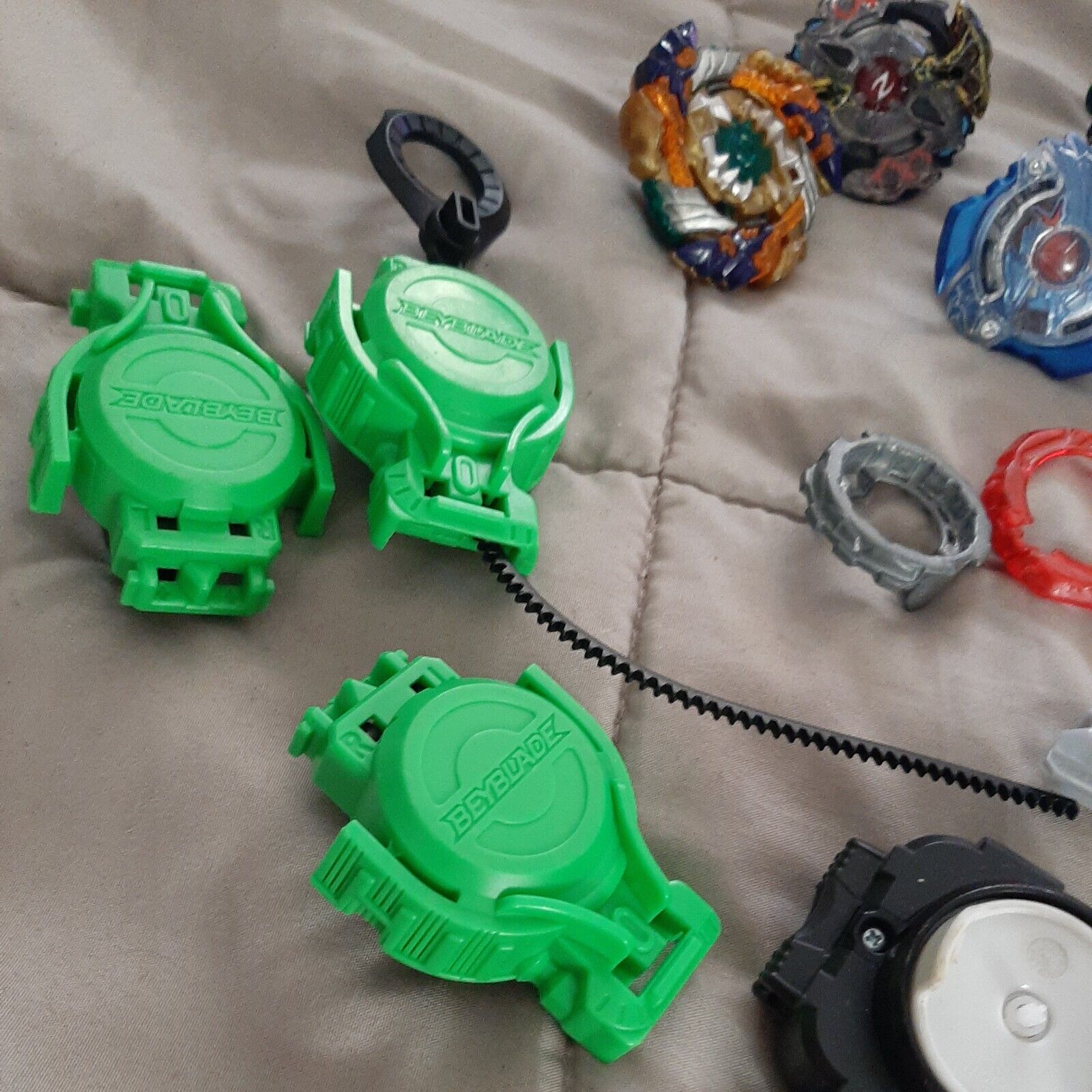 Vintage Beyblade Spinners Random Launcher and Ripcord 