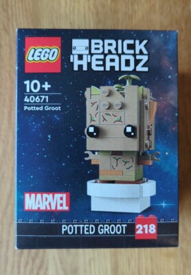LEGO® Brickheadz 40671 Guardians Of The Galaxy - Groot™ im Topf - NEU ...