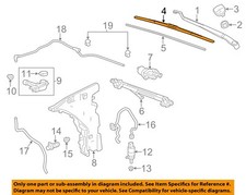 GM OEM 06-23 ATS Windshield Wiper Washer Components-Wiper Blade 84574892