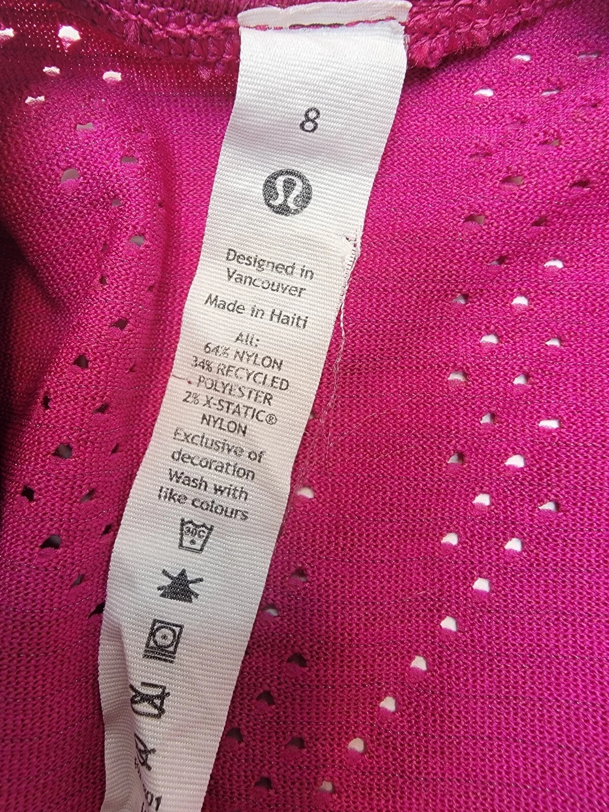 lululemon pullover perforated long sleeves relaxed fit athleisure 