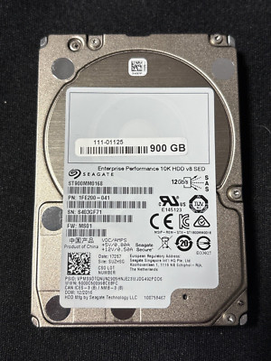 ST900MM0168  900GB SAS DISK DRIVE - 6Gbps - DA - PN: 1FE200-041