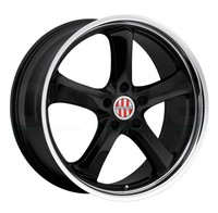 One 19x8 Victor Turismo 5x130 45 Black Wheel Rim Inch on sale One 19x8 Victor Turismo 5x130 45 Black Wheel Rim Inch on sale