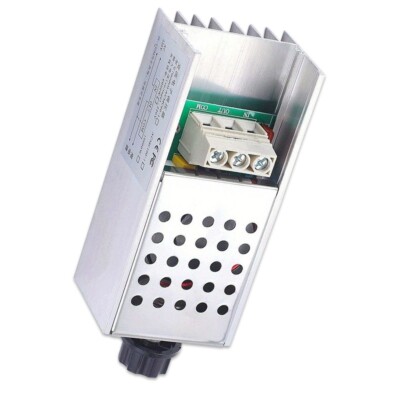 AC 230V 10000W SCR Motor Speed Controller Dimmer Thermostat Voltage Regulator