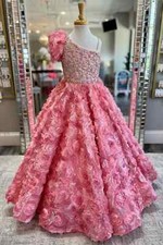 Jenniferwu Custom Made Girl Gown Dress Wedding Party Evening Pegeant Dance Gown