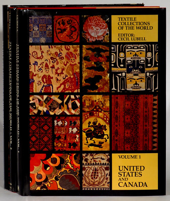 Textile Collections of the World 3-volume set France U.K. U.S. Canada Ireland