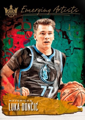 2018 Court Kings Luka Doncic Emerging Artists Rookie RC NBA Dunk 