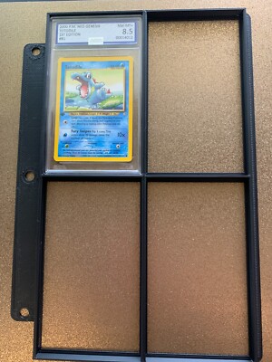 Pro Slab 3-Ring Binder Page Graded AGS Card Holder Snap In Protector | eBay Pro Slab 3-Ring Binder Page Graded AGS Card Holder Snap In Protector | eBay