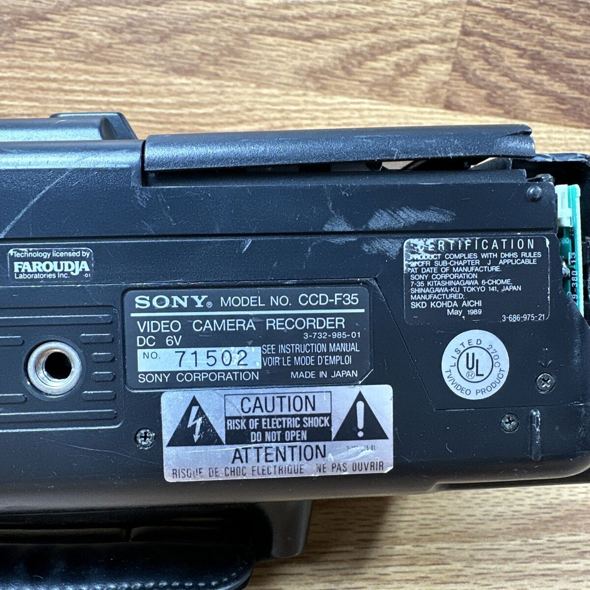 Sony Handycam CCD-F35 Video 8 Camcorder Untested | eBay Sony Handycam CCD-F35 Video 8 Camcorder Untested | eBay