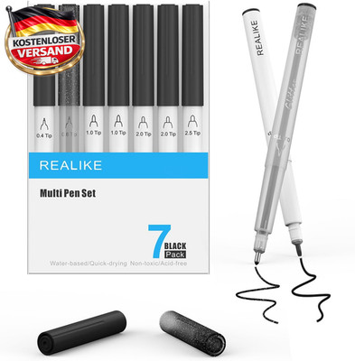 REALIKE Schwarze Stifte Für Cricut Maker 3/Maker/Explore 3/Air 2/Air Kalligraphi